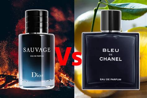 bleu de chanel parfum vs dior sauvage edp|dior vs chanel perfume.